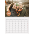 Fotokalender A4 doppelt (30 x 40 cm) — Fotosticker [Januar]