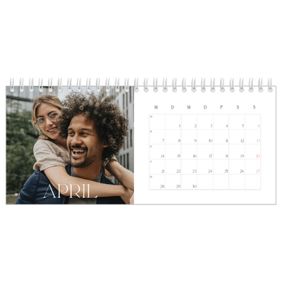 Tischkalender — Überlebensgroß [April]