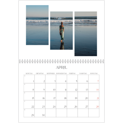 Fotokalender A4 doppelt (30 x 40 cm) — Reisemosaike [deckblatt]