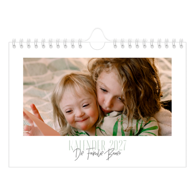 Fotokalender A5 — Een bedankje [deckblatt]