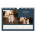 Fotokalender A5 — Schiefer und Serifen [Marsch]