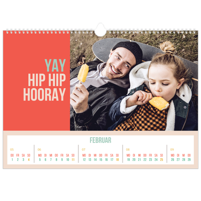 Fotokalender A3 — Strahlend und schön [Februar]