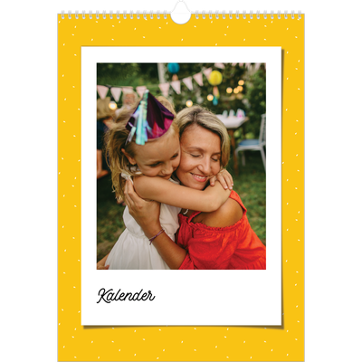 A3 Jahreskalender — Bunte Retro-Bilder [deckblatt]