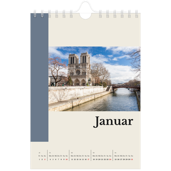 Fotokalender A5 — Sehenswürdigkeiten der Welt