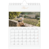 Fotokalender A5 — Goldschrift Banner [April]