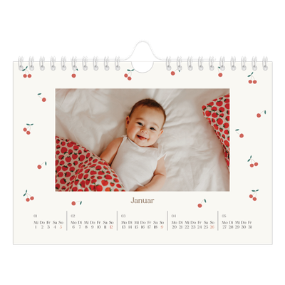 Fotokalender A5 — Kleine Kirsche [Januar]