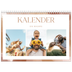 Fotokalender A4 doppelt (30 x 40 cm) — Farbpinsel-Effekt [deckblatt]
