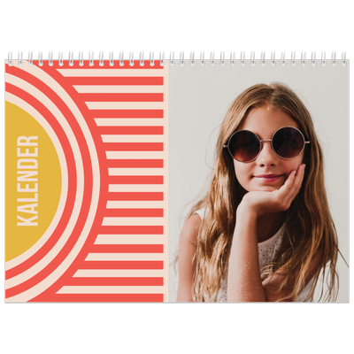 Fotokalender A4 doppelt (30 x 40 cm) — Strahlend und schön [deckblatt]