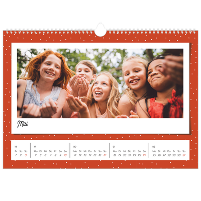 Fotokalender A3 — Bunte Retro-Bilder [deckblatt]