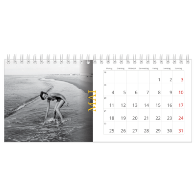 Tischkalender — Historischer Stil [deckblatt]