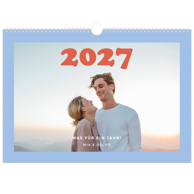 Fotokalender A3 — Rahmen im Retrostil [deckblatt]