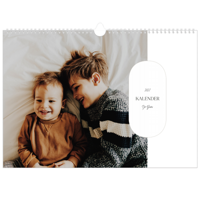 Family Planners A3 Landscape — Große Pläne - 3-köpfige Familie [deckblatt]