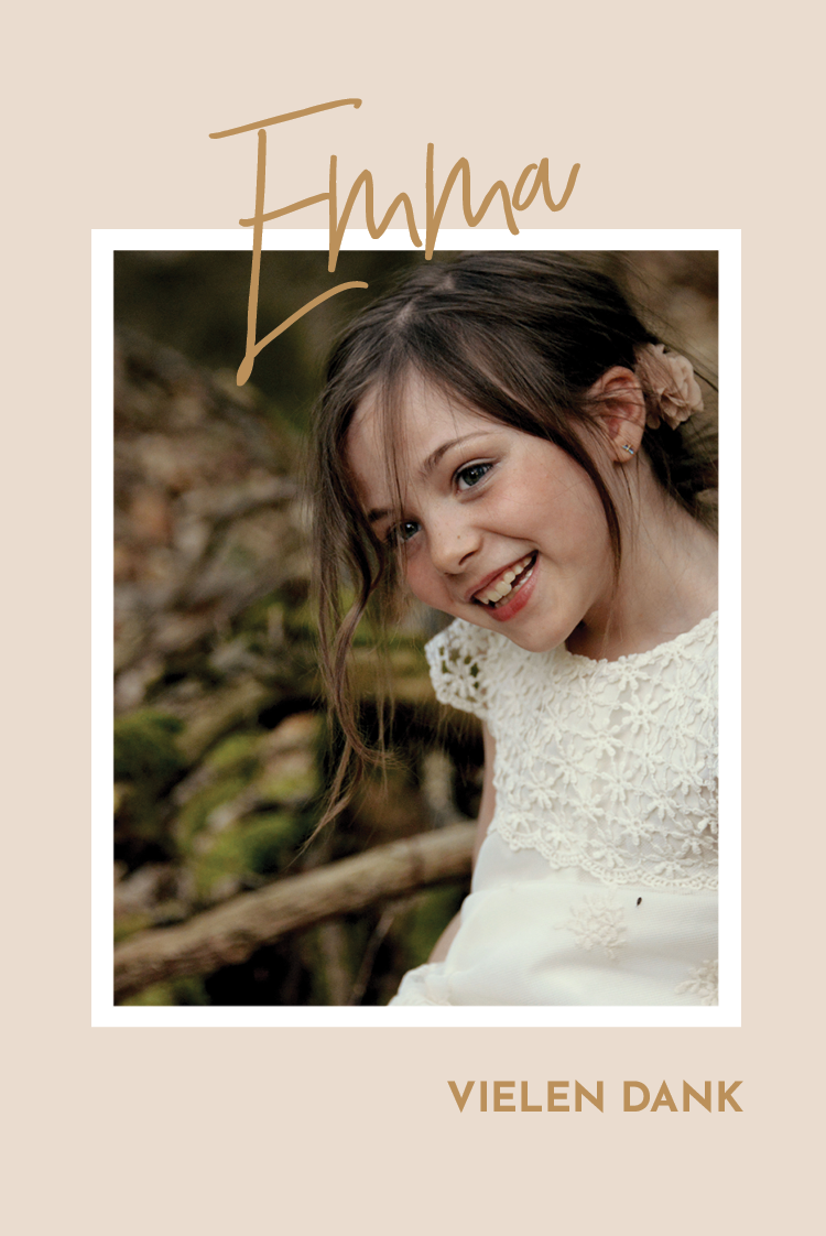 Dankeskarten — Pastellhintergrund