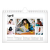 Fotokalender A5 — Zeitschriften-Stil [April]
