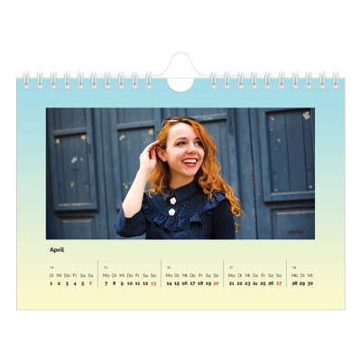 Fotokalender A5 — Playful Pastel [April]
