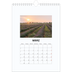 Fotokalender A4 (20 x 30 cm) — Schlichtes Foto [Marsch]