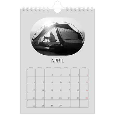Fotokalender A5 — Abenteuer-Route [April]