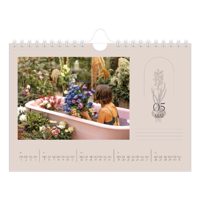 Fotokalender A5 — Einfach botanisch [deckblatt]