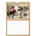 Fotokalender A4 (20 x 30 cm) — Magazinstil [Januar]