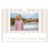 Fotokalender A4 — Schrift und Streifen [Februar]