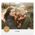 Jahreskalender Quadratisch — Fotosticker [deckblatt]