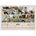 Fotokalender A3 — Stempeleffekt [April]