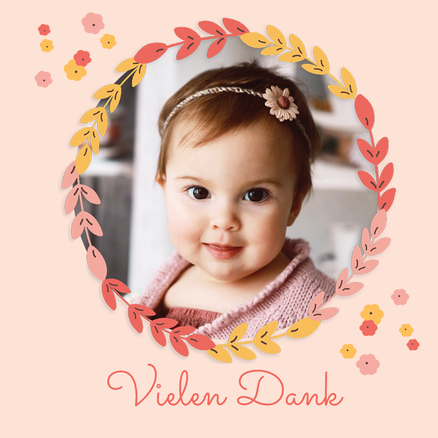 Dankeskarten — Meine erste Feier