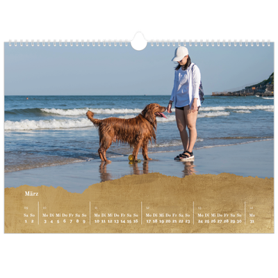 Fotokalender A3 — Classic Gold [Marsch]