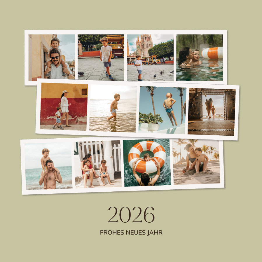 Fotokarten — Film in Salbeigrün