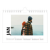 Fotokalender A5 — Weißer Rahmen [Januar]