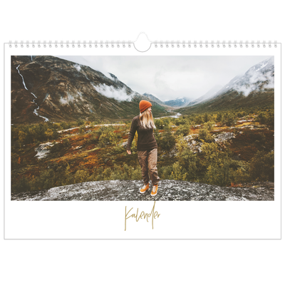 Fotokalender A3 — Handgeschrieben [deckblatt]