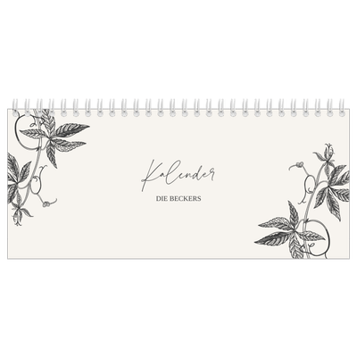 Tischkalender — Tinte und Efeu [deckblatt]