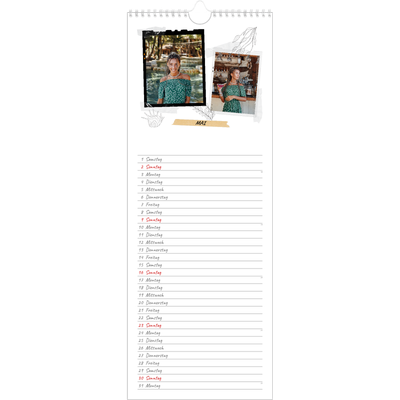 Küchenkalender  — Scrapbook-Flair [Mai]