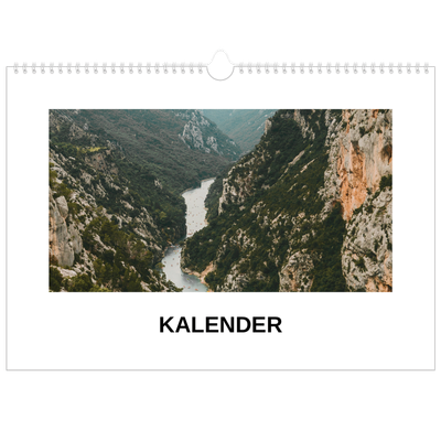 Fotokalender A3 — Schlichtes Foto [deckblatt]