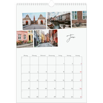 Fotokalender A3 — Städtereise