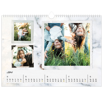 Fotokalender A3 — Fotosammlung [April]