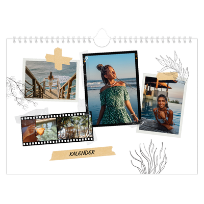 Fotokalender A4 — Scrapbook-Flair [deckblatt]