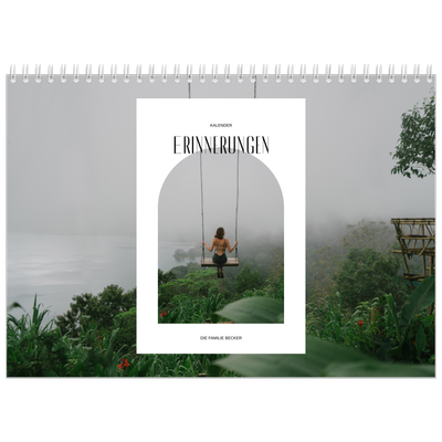 Fotokalender A4 doppelt (30 x 40 cm) — Der offene Bogen [deckblatt]