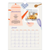 Fotokalender A4 (20 x 30 cm) — Ein Jahr in Rezepten [Januar]