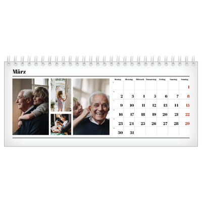 Tischkalender — Zeitschriften-Stil [Marsch]