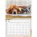 Fotokalender A4 doppelt (30 x 40 cm) — Classic Gold [Januar]