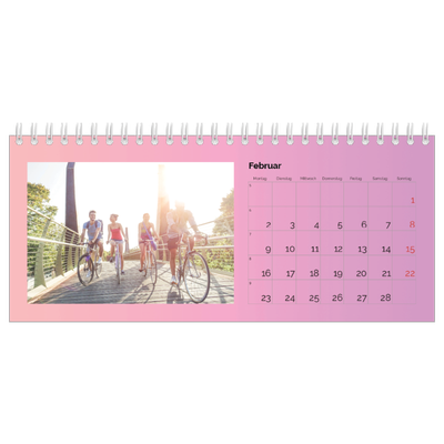 Tischkalender — Playful Pastel [Februar]