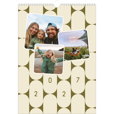 A3 Jahreskalender — Retro-Muster [deckblatt]
