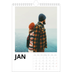 Fotokalender A4 (20 x 30 cm) — Weißer Rahmen [Januar]