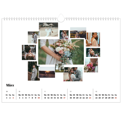 Fotokalender A3 — Collage shapes [Marsch]