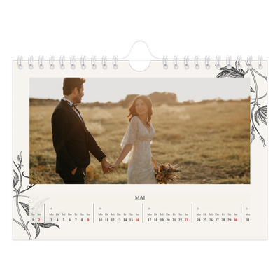 Fotokalender A5 — Tinte und Efeu [Mai]