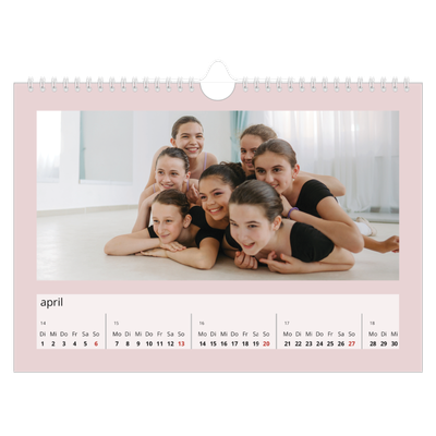Fotokalender A4 — Neo Scandi [April]