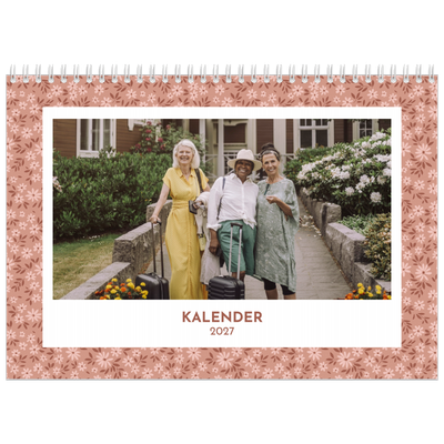 Fotokalender A4 doppelt (30 x 40 cm) — In voller Blüte [deckblatt]