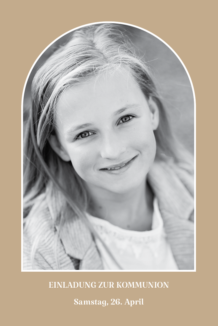 Einladungskarten — Goldener Bogen