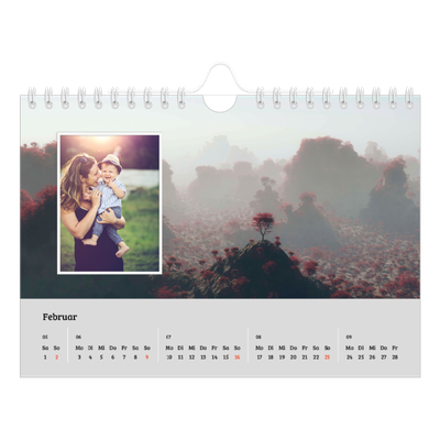 Fotokalender A5 — Vier Jahreszeiten [Februar]